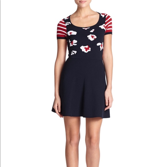 RED Valentino Dresses & Skirts - Red Valentino Leo Knit Dress